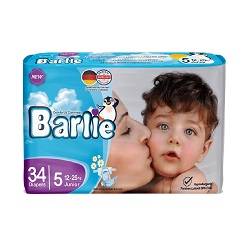 بارلی پوشک سایز 5 / 34 عددی